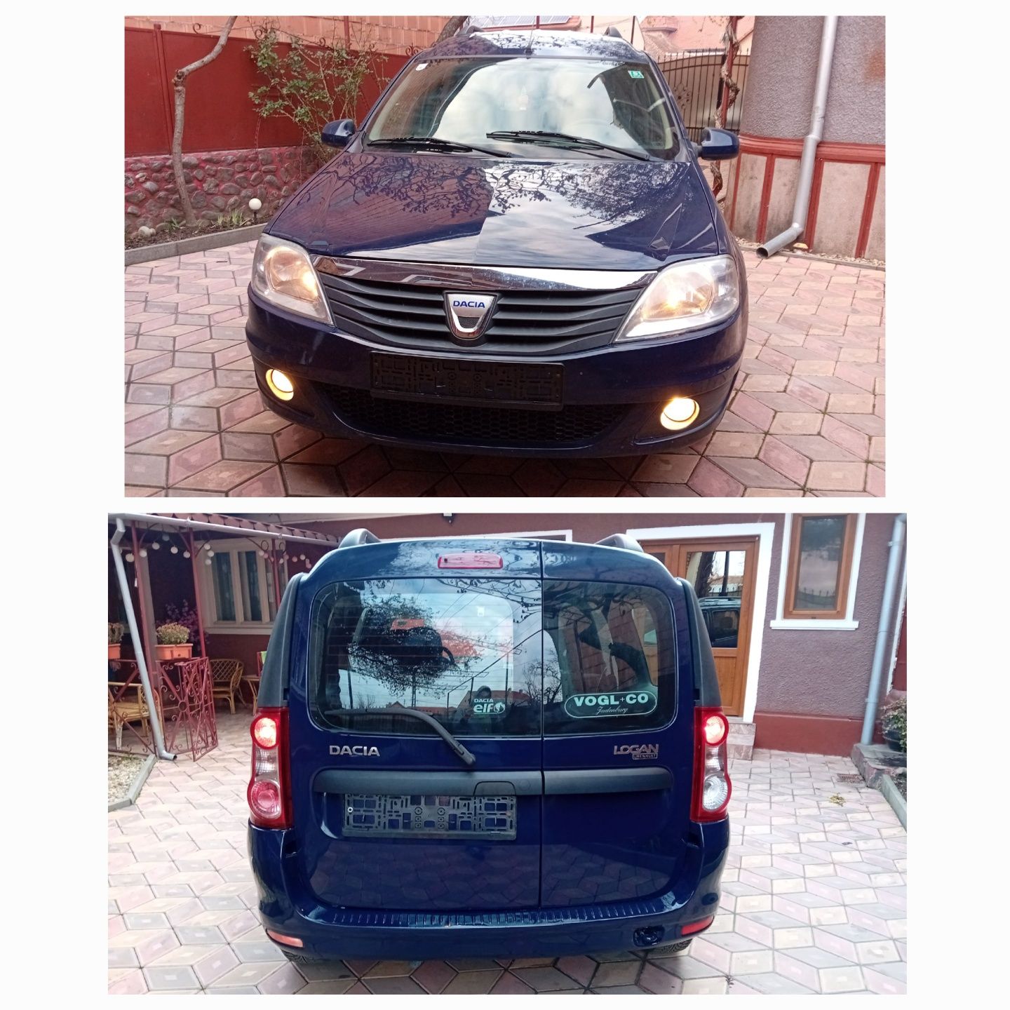 Vând 2 autoturisme Dacia (Logan MCV 1.4 MPI și Sandero 1.4 MPI
