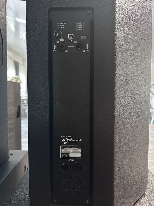 Boxe Active Bens Audio Sateliti 15” Basi 18” (nu RCF, Dynacord, FBT)