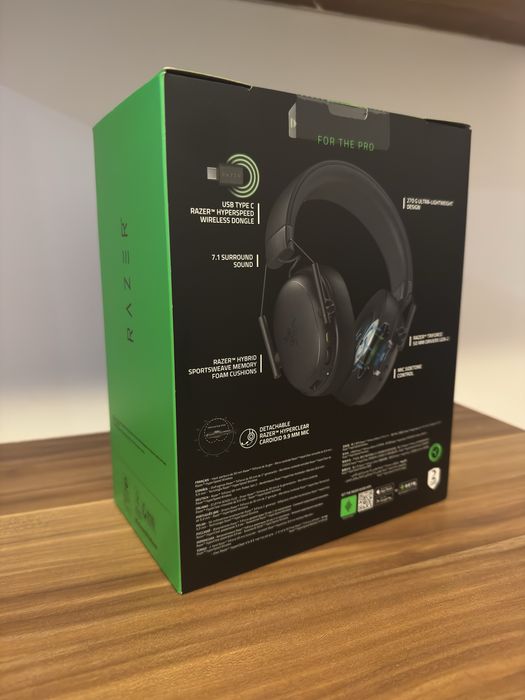 Casti Gaming Wireless Razer BlackShark V3 X HyperSpeed / NOI SIGILATE