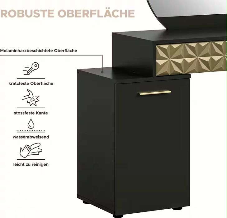 Тоалетка с огледало Vicenza внос от Германия