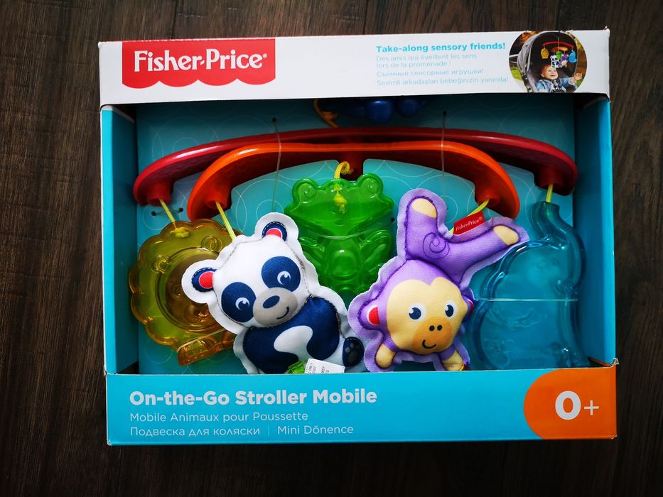 Играчка за количка с животни Fisher Price