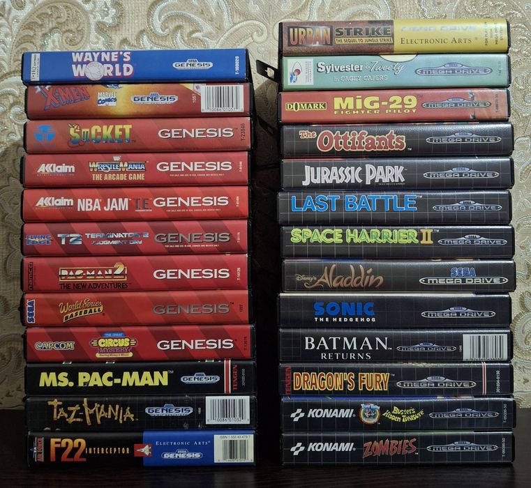 Игры картриджи Sega Genesis Mega Drive