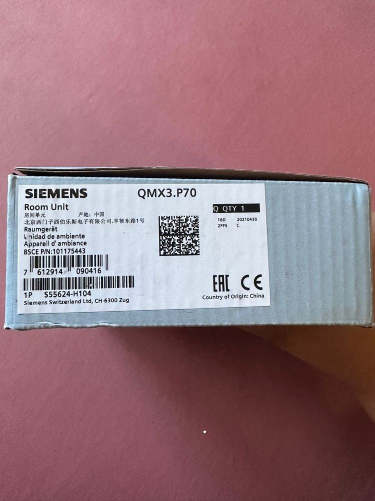 Panou control Siemens Qmx3.P70