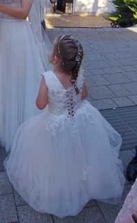 Шаферска - булчински детска рокля 4-5 години