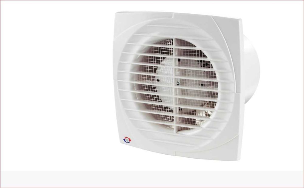 Ventilator baie Vents 125 D cu plasa anti-insecte 16W, 180 mc/h 125 mm