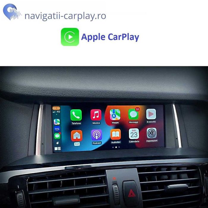 Navigatie Android BMW X3 (F25), BMW X4 (F26) cu unitate CIC, NBT, EVO
