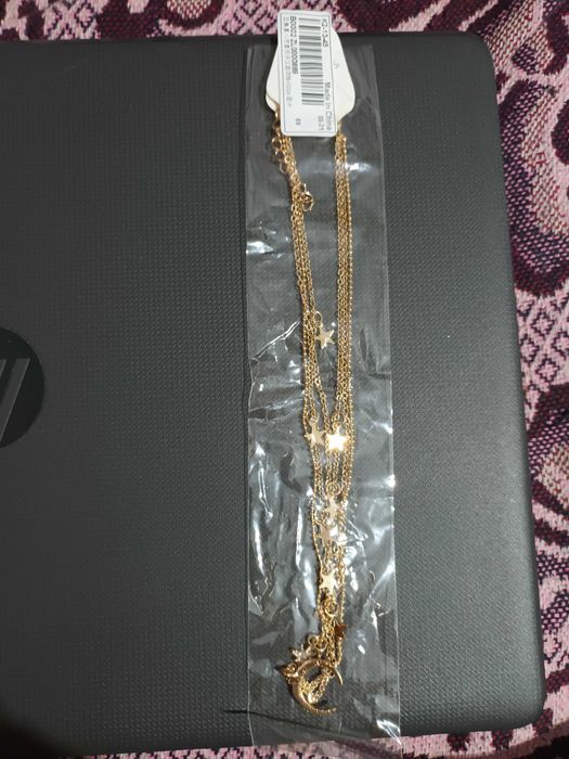 colier cu luna si stele