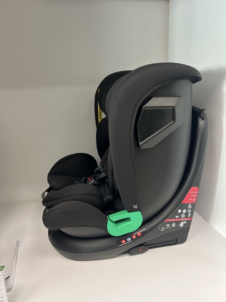 НОВ МОДЕЛ! Столчета за кола i-Roll i-size isofix 360 въртене КРАШ ТЕСТ