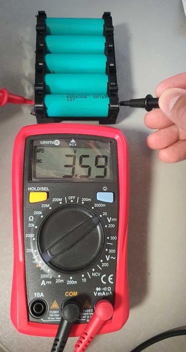 5 Acumulatori Samsung 18650 LI-ION 2000mA, descarcare 22A, set 5 buc.