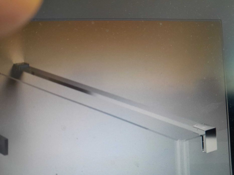 Bara stabilizatoare inox pentru perete dus sticla, 100cm,200 RON