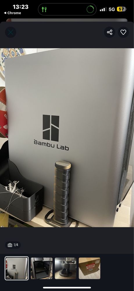 Продавам: Bambu lab x1c 3d printer