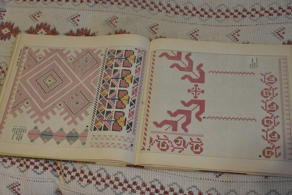 ”Ii și cămăși românești” de Aurelia Doagă apărută în 1981.