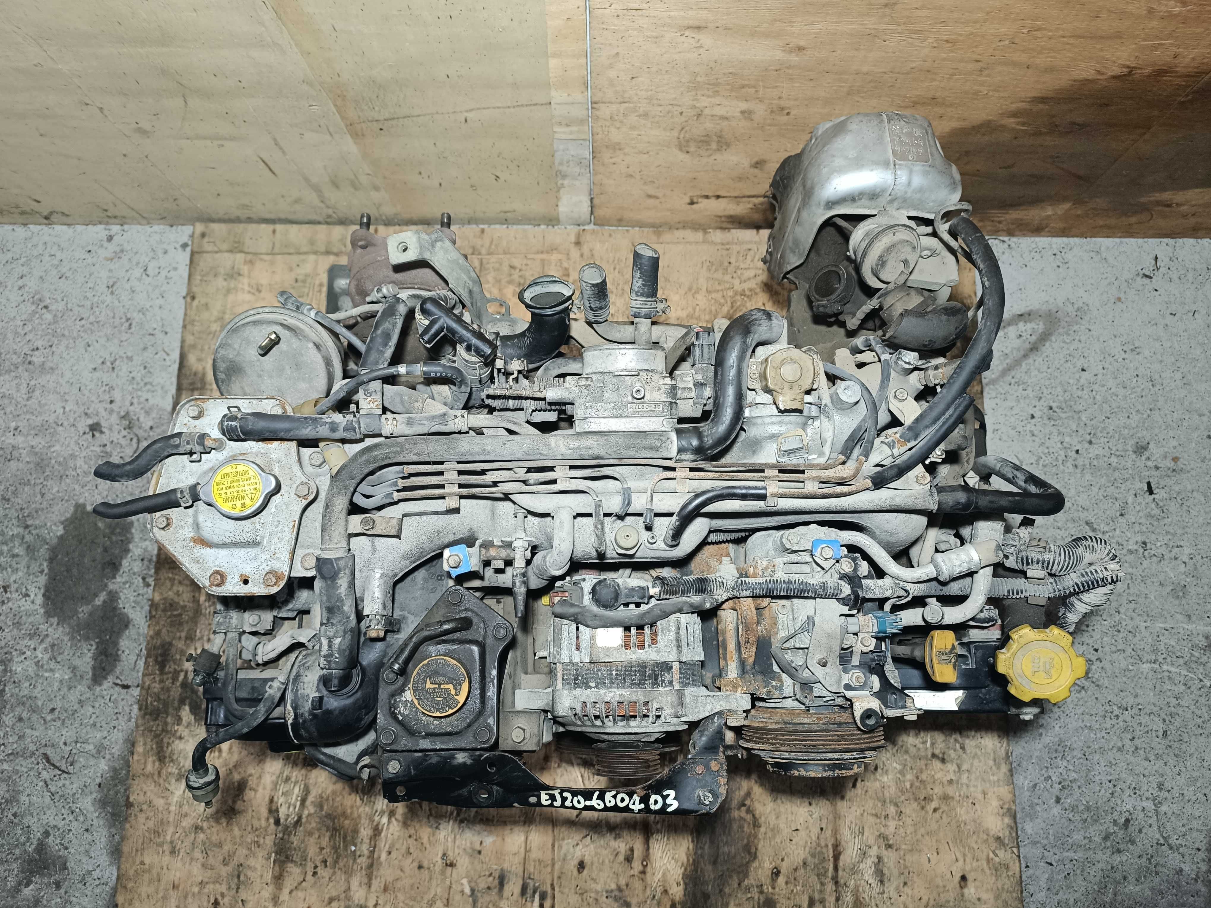 Двигатель Subaru EJ20R 280лс Ej20 2.0 twin turbo Legacy RS GT-B EJ20K