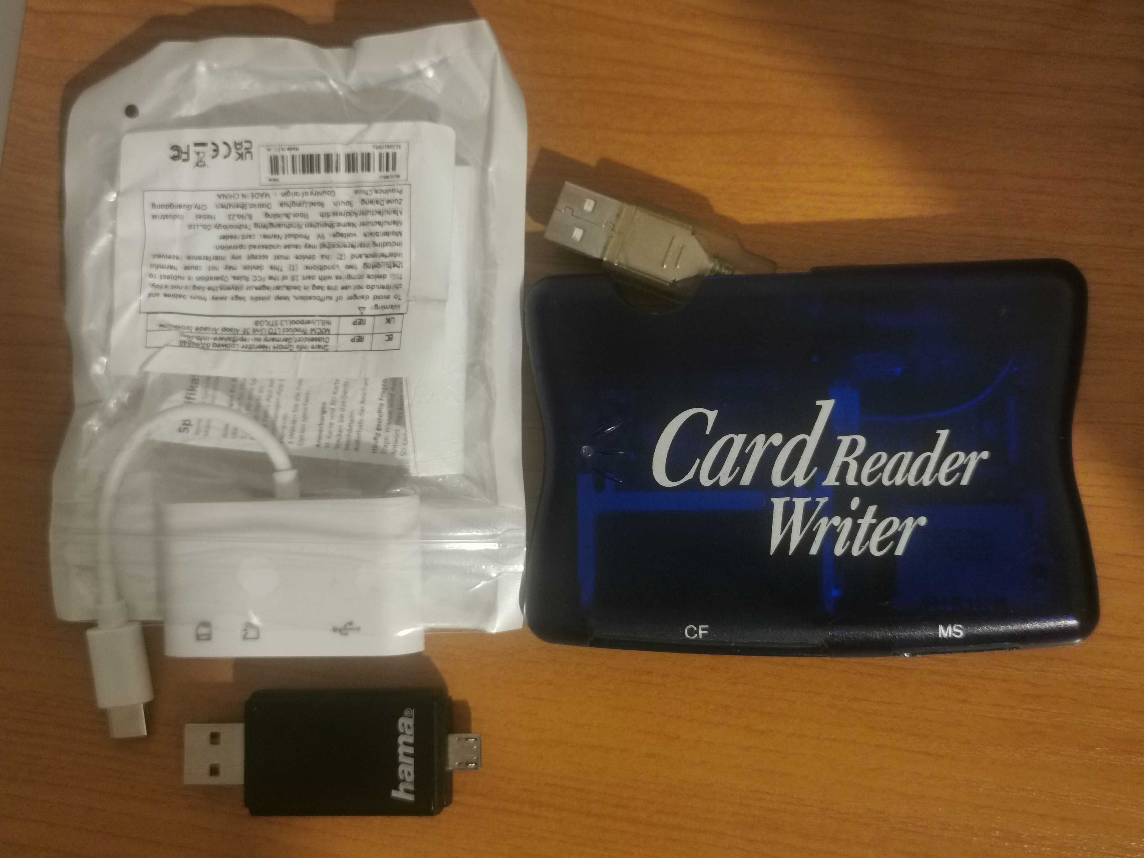 sd usb  card reader четци за карти памет