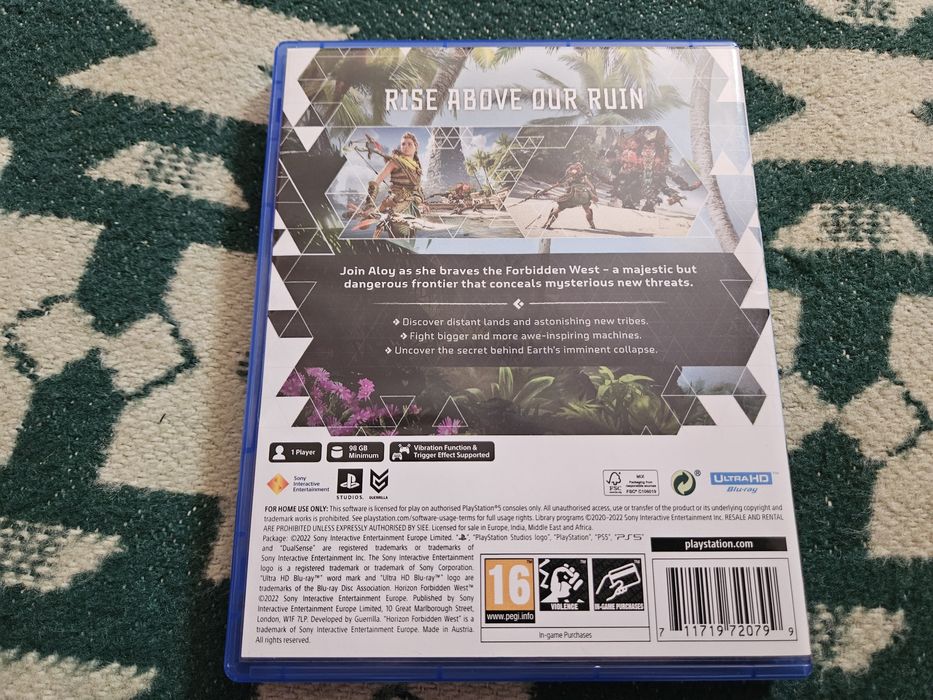 Horizon Forbidden west PS5