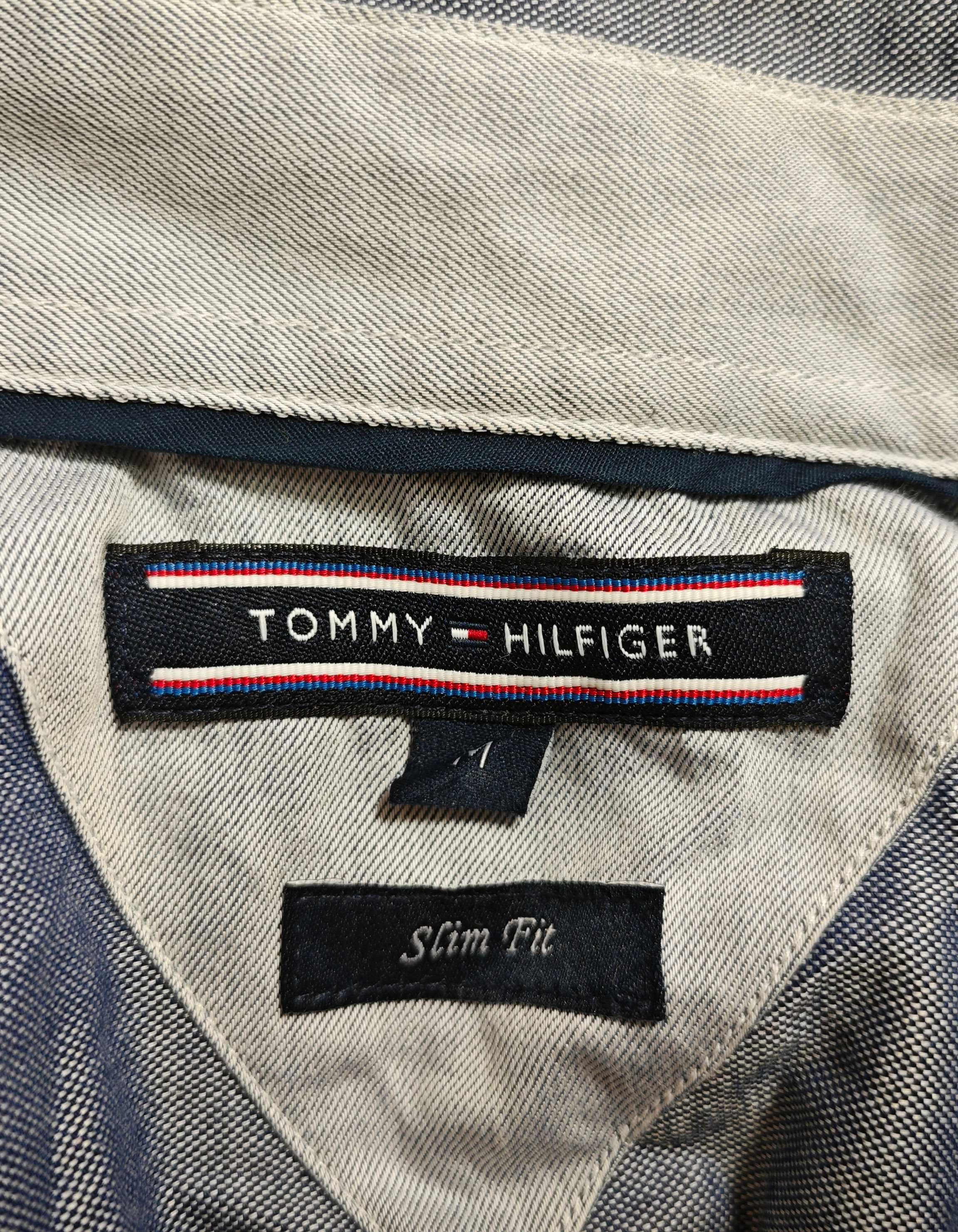 Tommy Hilfiger Оригинална мъжка риза размер М   Slim fit