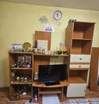 mobila sufragerie, Biblioteca cireș,  Comoda tv