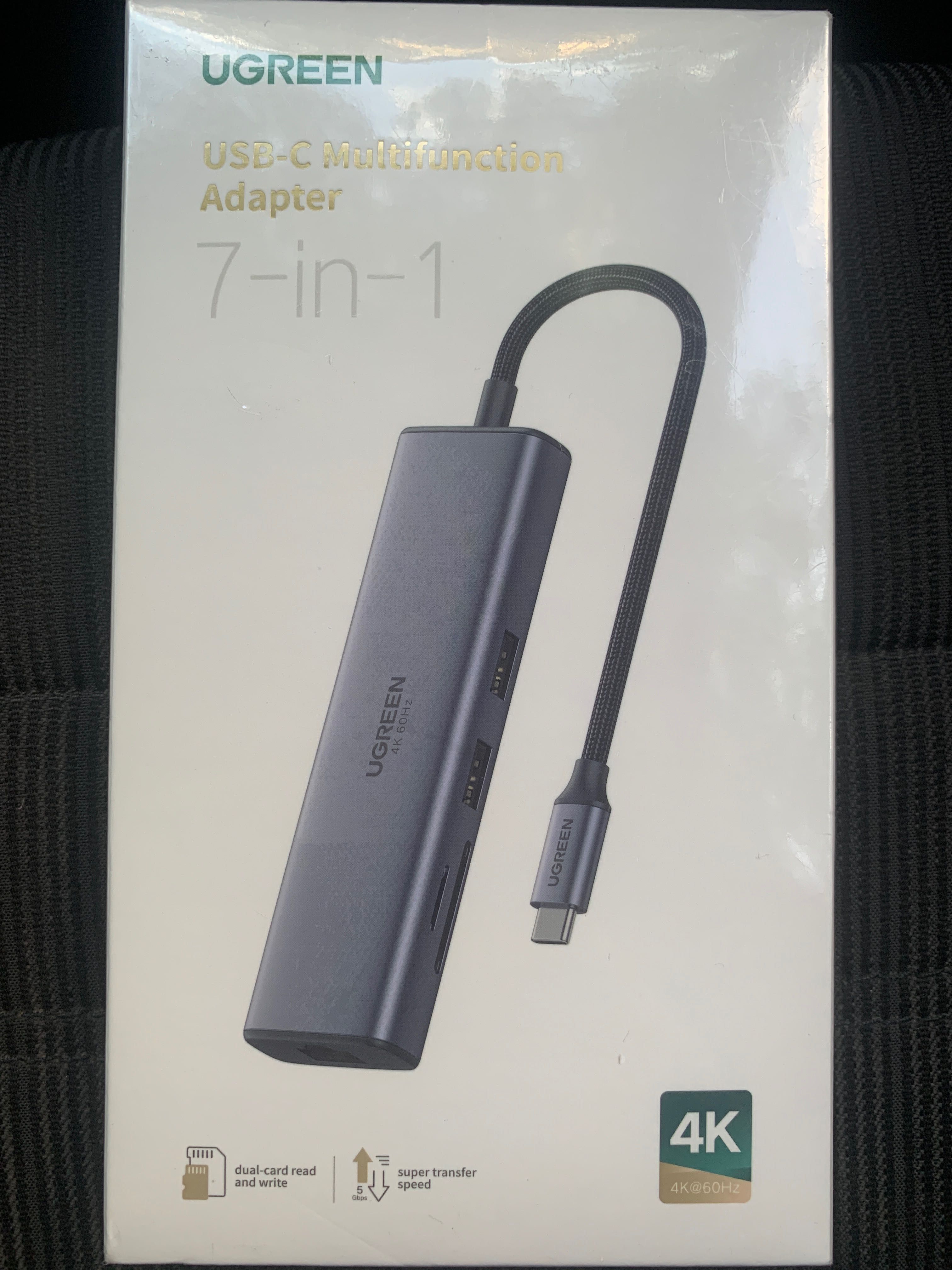 USB-C/7in1/мултифункционален адаптер