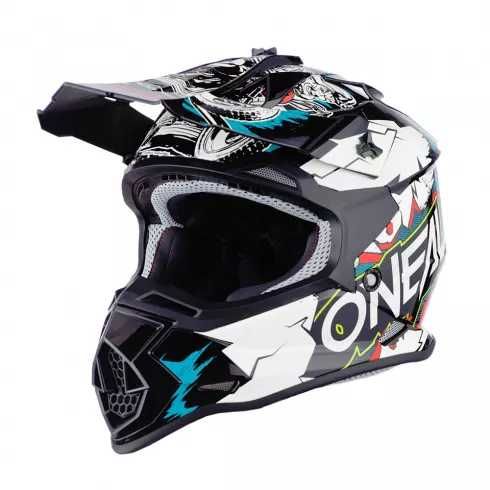 Детска мотокрос каска O'NEAL 2SERIES youth helmet villian white 2020