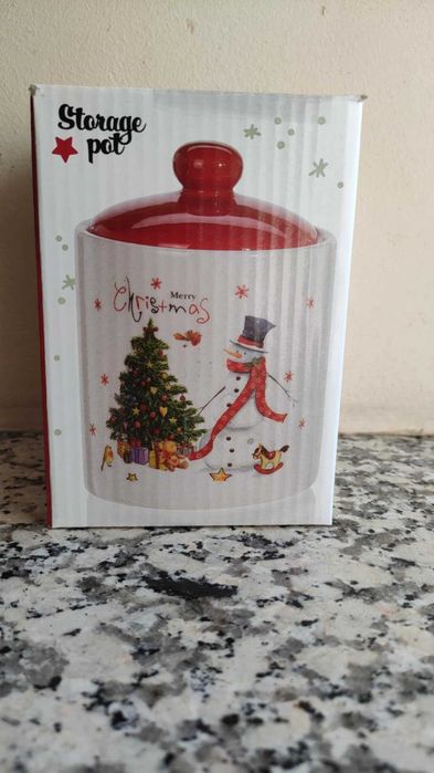 Коледен съд/буркан за съхранение