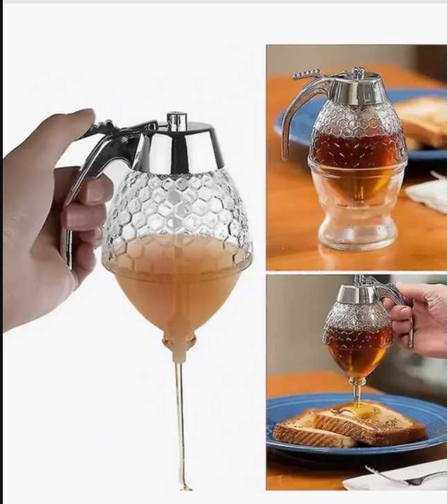Бутылка диспенсер для меда Honey Dispenser pos52
