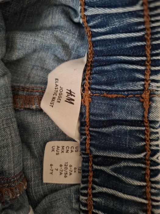 Lot pantaloni pentru școală, mărimea 122, H&M