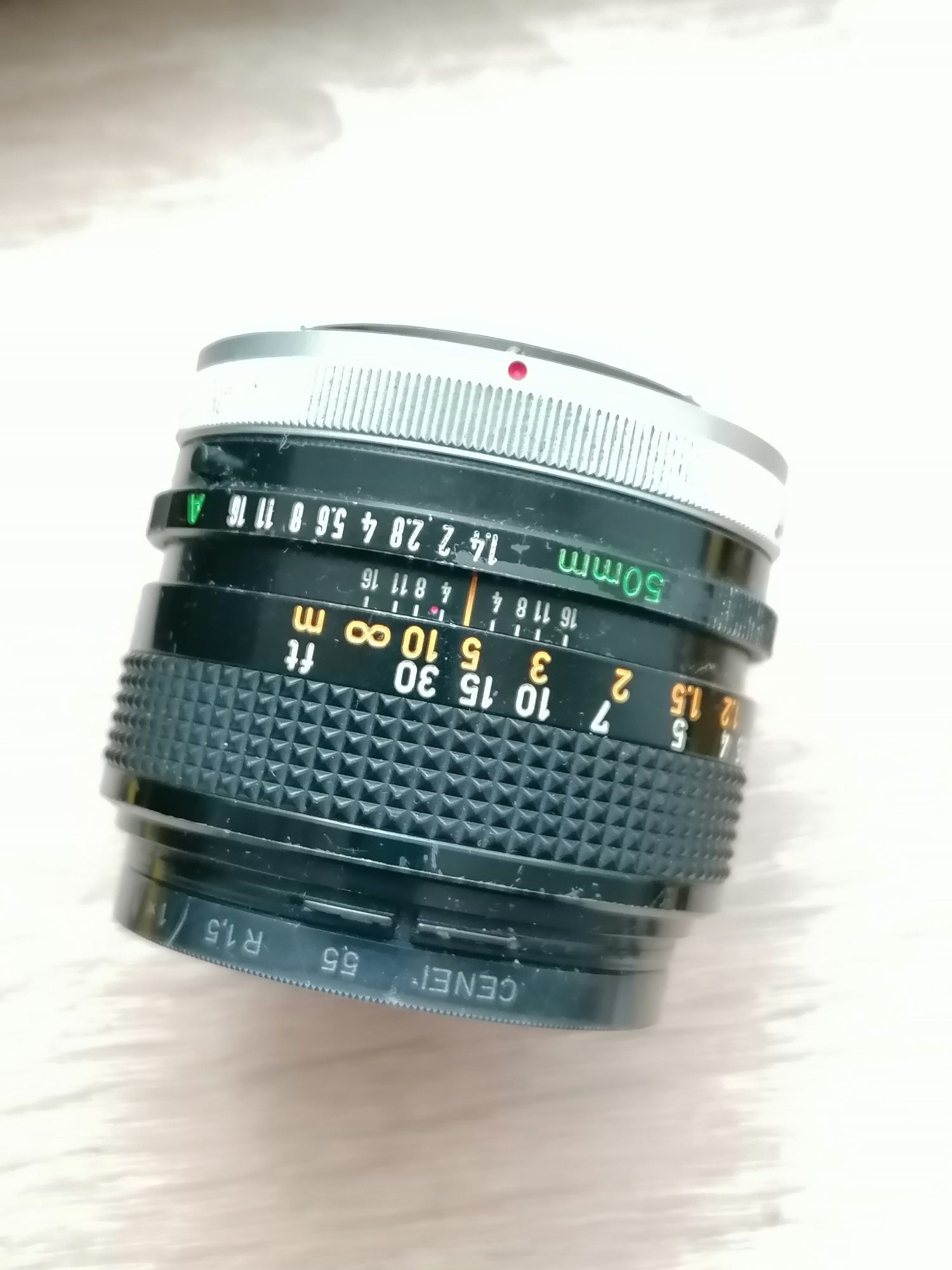 Obiectiv Canon Lens FD 50mm 1 :14