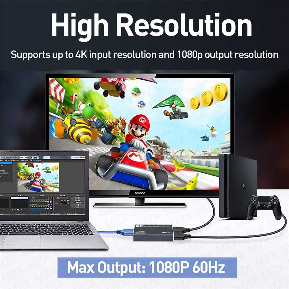 HDMI - USB 3.0 Video Capture Card Game Live Streaming видео кепчър