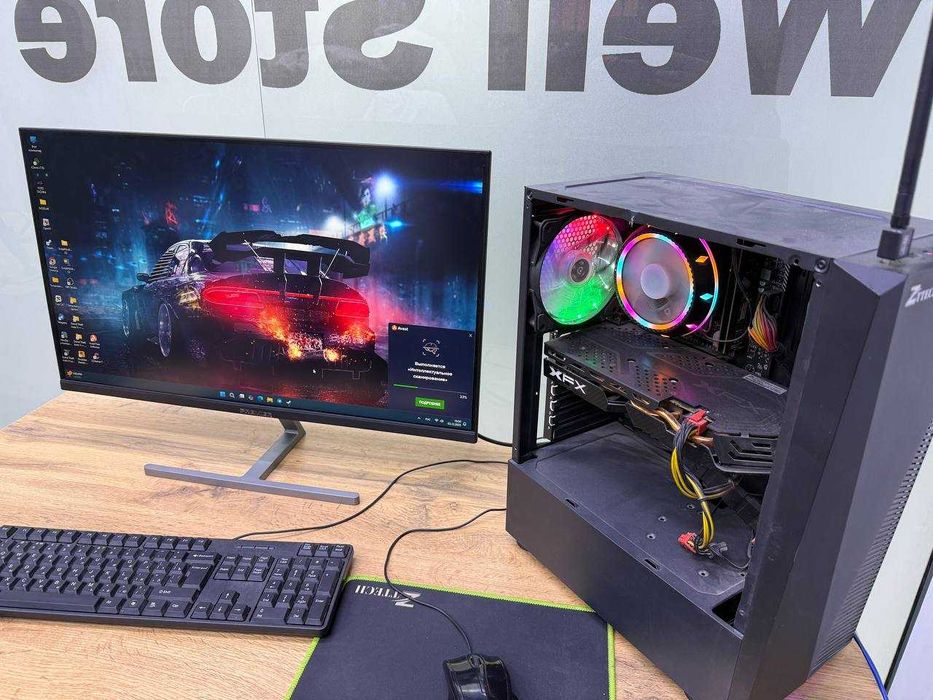 Игровой кейс с монитором 27