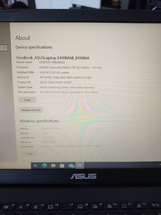 Laptop Asus E410M diagonala 14'