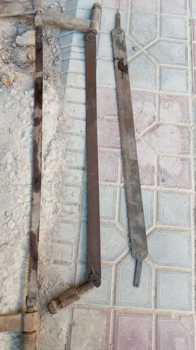 Лучковые пилы 3 штуки: ширина полотен 40, 25 и 20мм