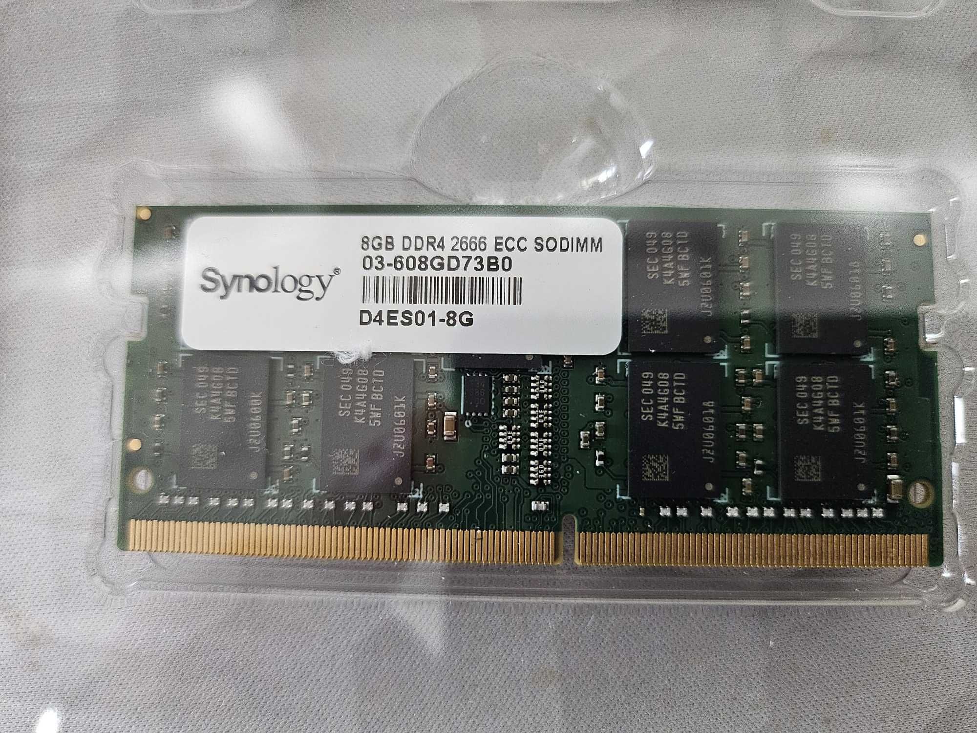 Synology 8GB DDR4 2666MHz SODIMM ECC, memorie (ECC)