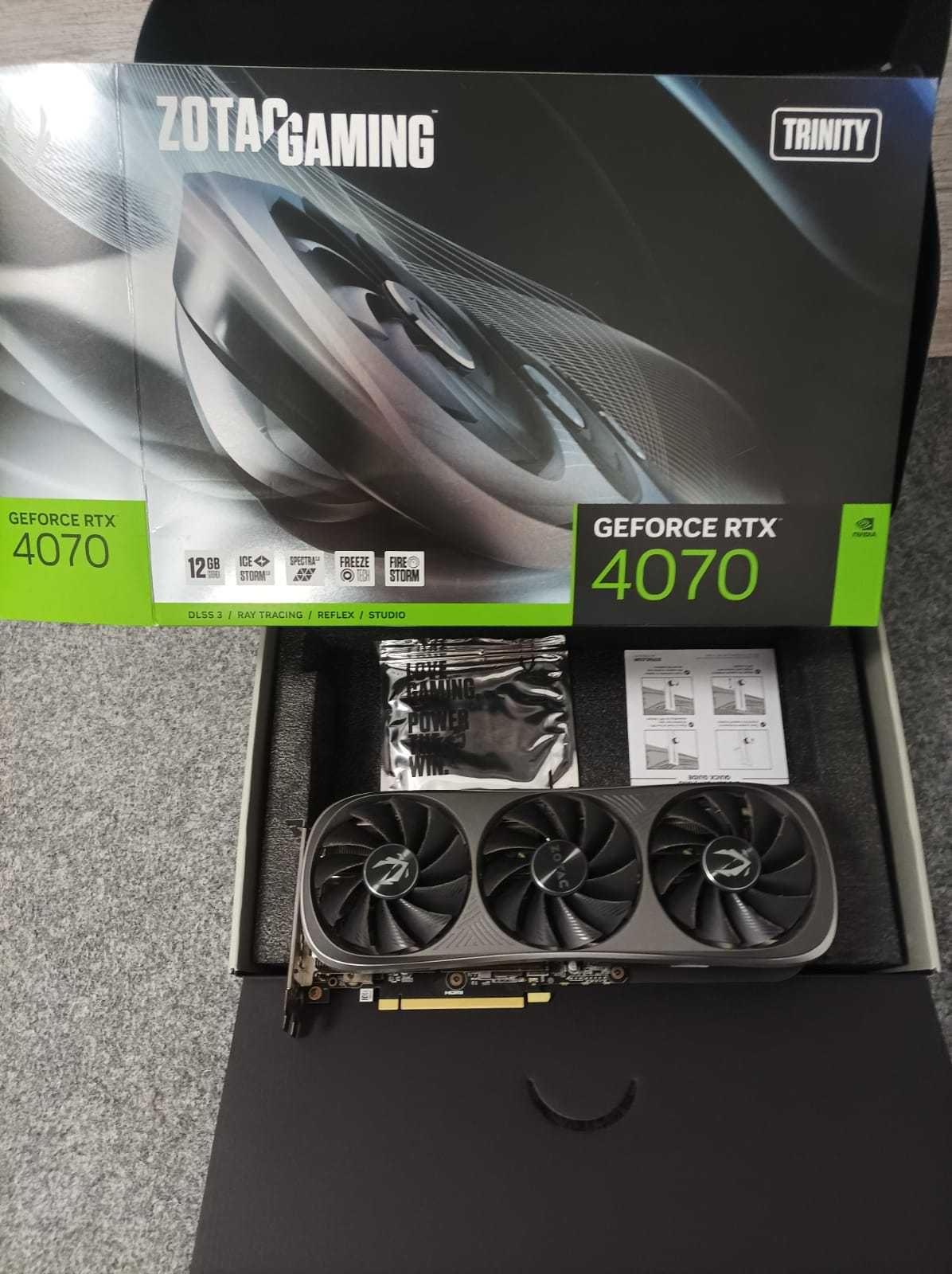 Продается видеокарта RTX 4070 в отличном состоянии