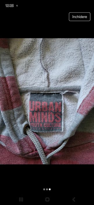 Bluza cu gluga/Hanorac Urban Minds, marimea M