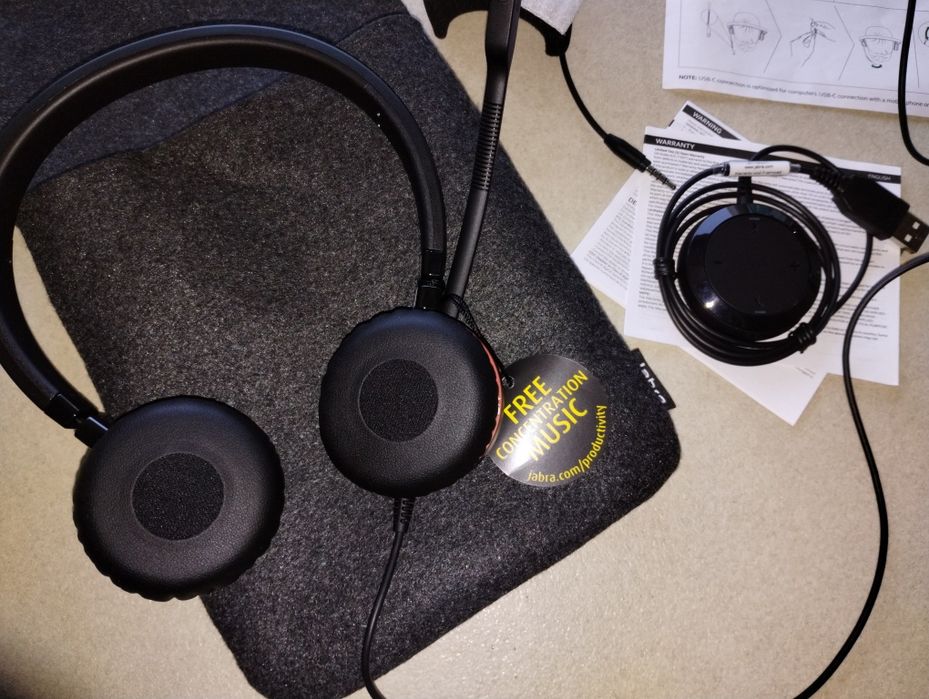 Casti Jabra Evolve 30 || HSC060 / Noi / Impecabile