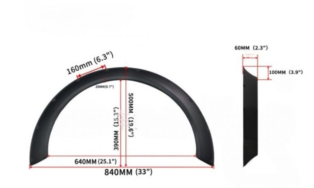 Vand 2x Overfender