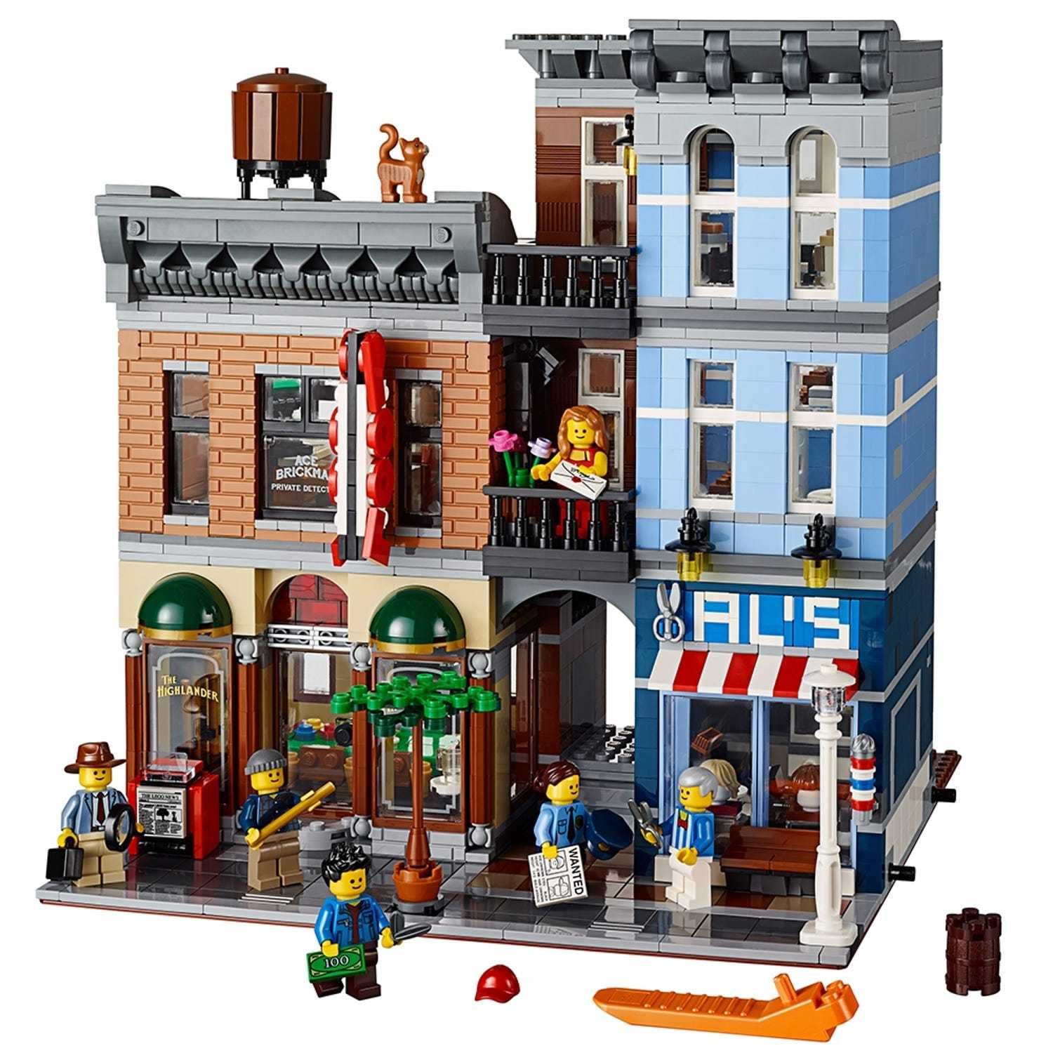 Lego 10197 Fire Brigade Lego 10246 Detective's Office