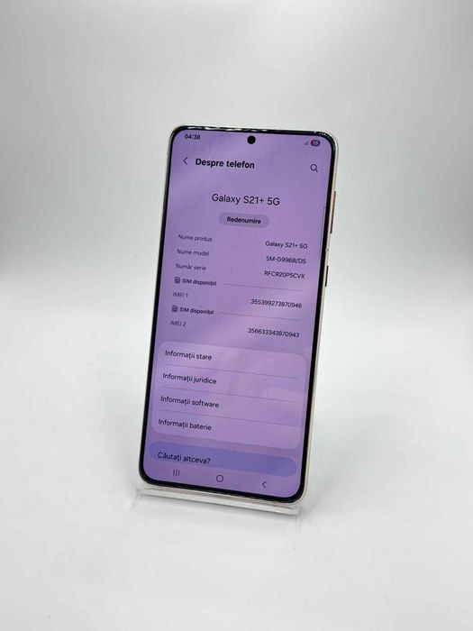 Samsung S21 PLUS / 256 GB 8 GB Ram / Factura / Garantie #42426