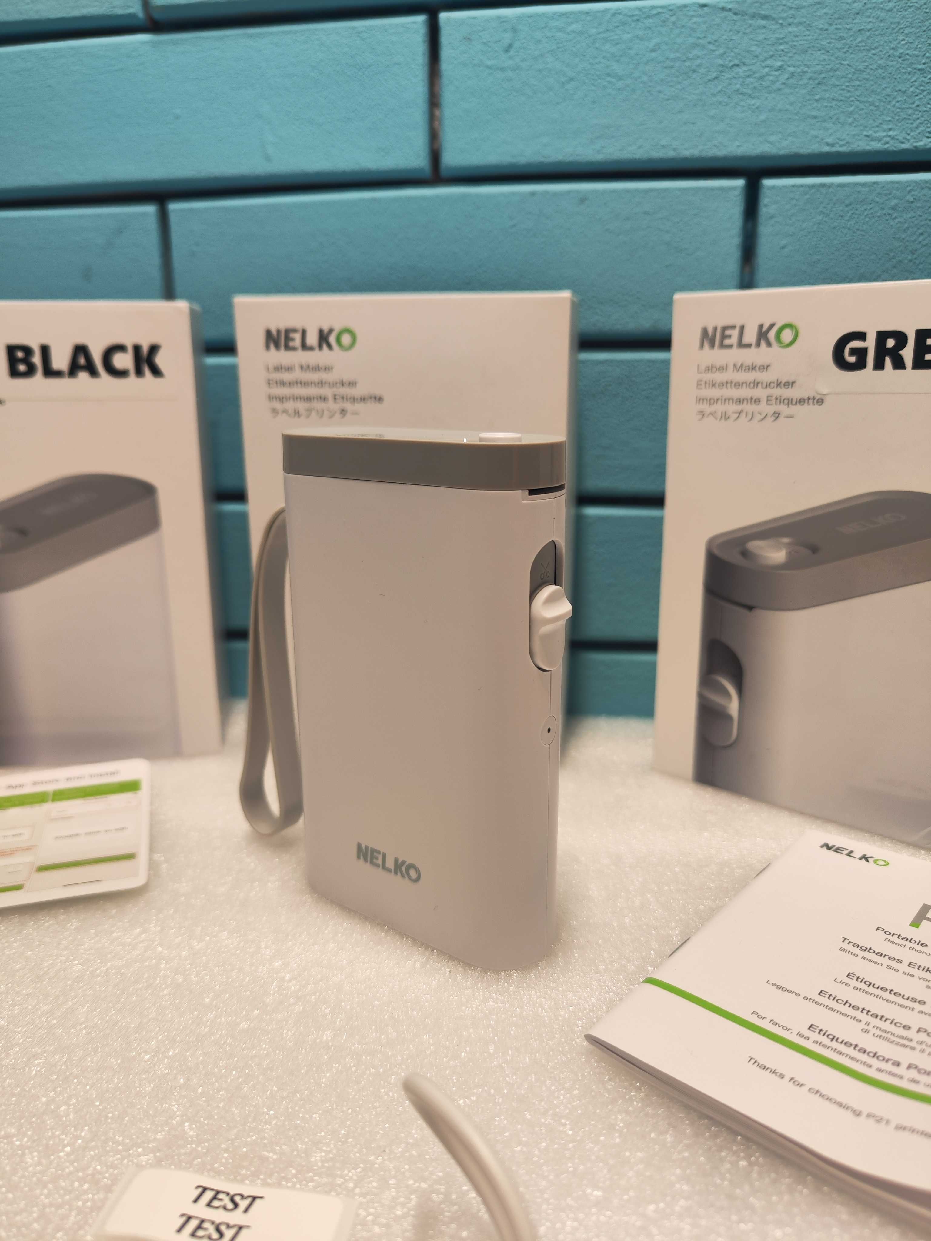 Nelko P21 Bluetooth етикетен принтер – безжичен и преносим