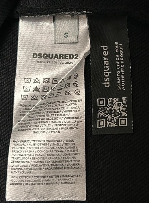 Vând bluza noua de bărbați Dsquared2