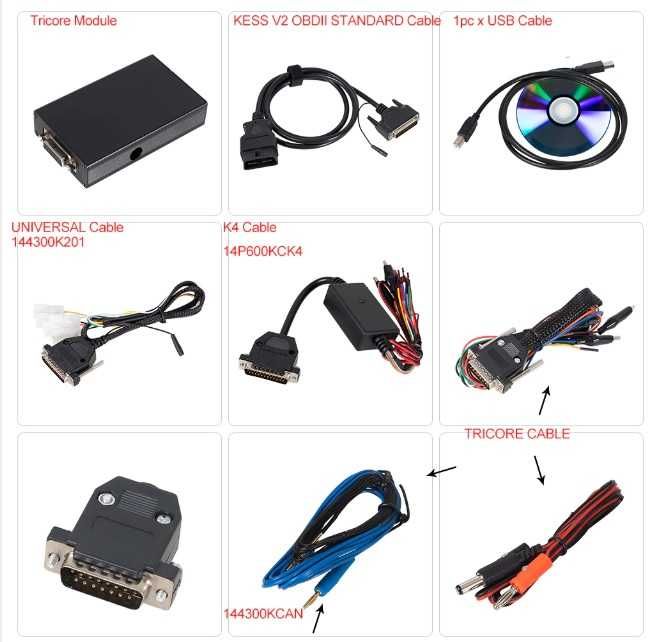 Interfață remapare KESS V2 Master v5.017