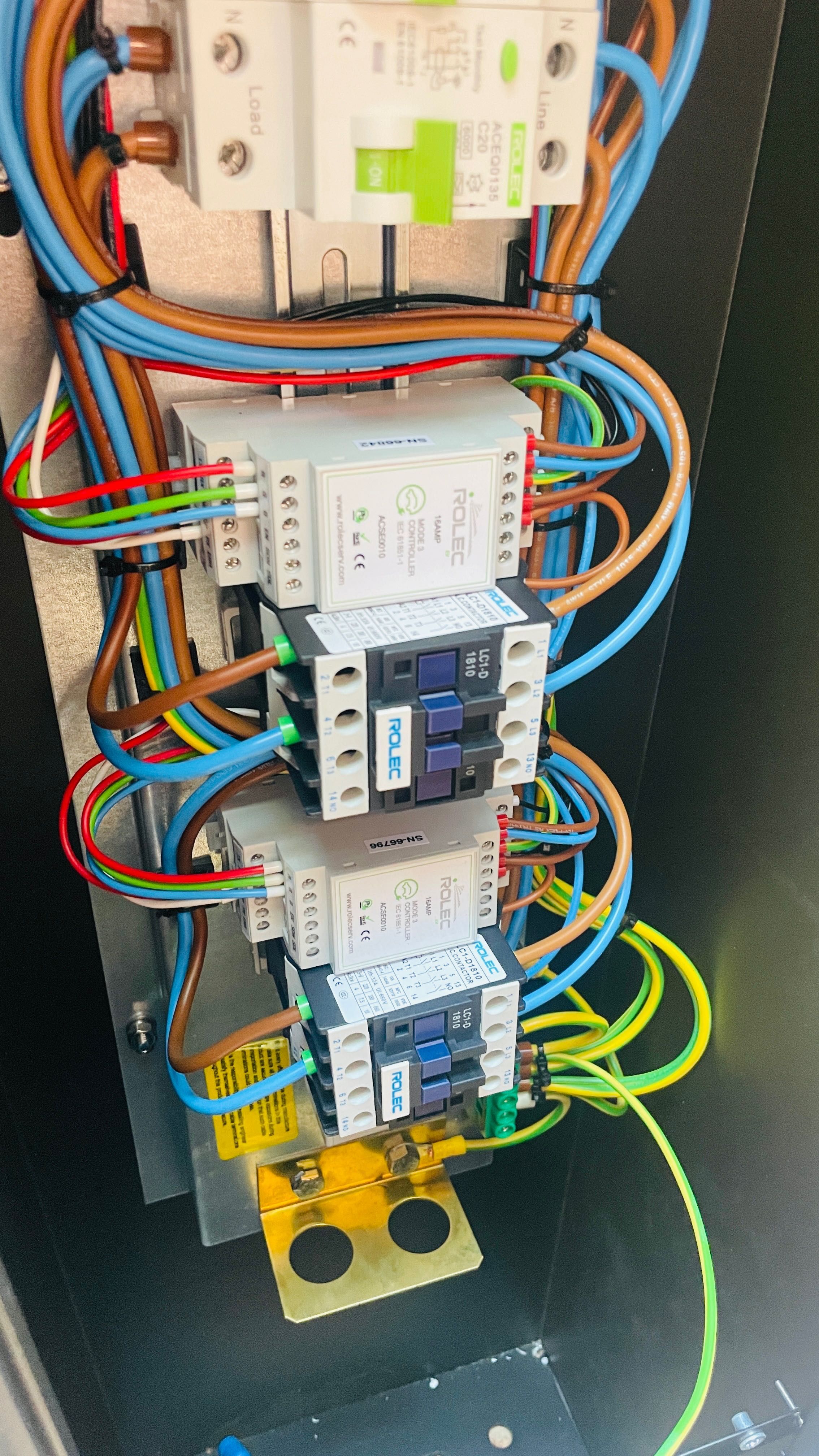 Rolec EVPG0020 statie incarcare 2x3.6kW token coin NOU masina electric