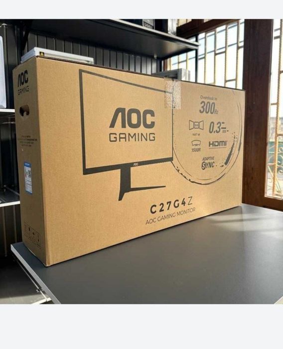AOC 27 300 HZ ekrani ozi singan lekn hama narsasi ishlidi