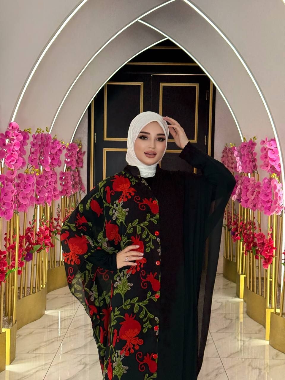 Abaya dvoykali ko'ylak