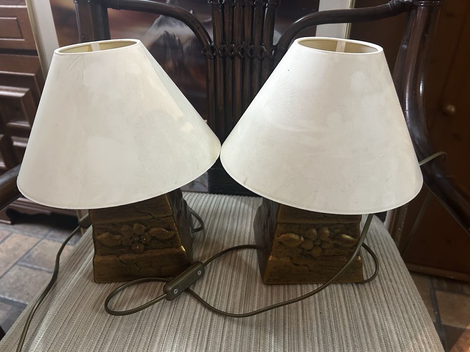 Pereche de lămpi de masă vintage - Decorative