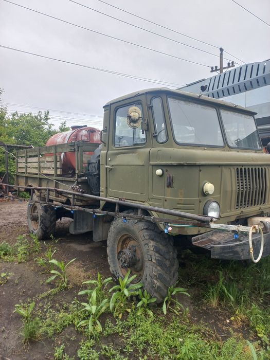 Газ-66 опрыскиватель а рабочем состоянии