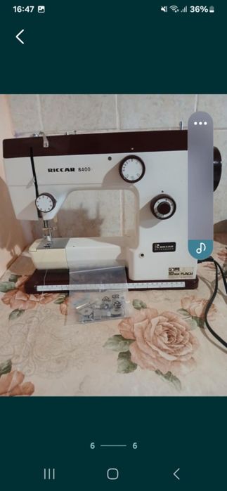 Masina de cusut riccar