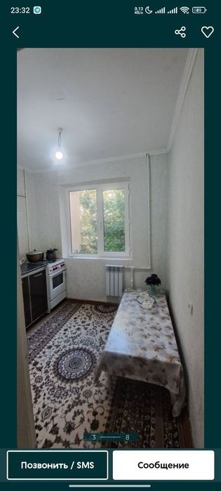 Ижарага Октябр 1-хона 3-этаж