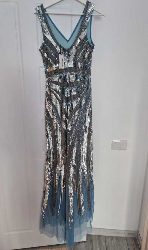 Tall Deco Crystal Dress Karen Millen