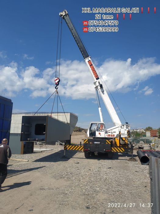 Inchiriez camion cu macara